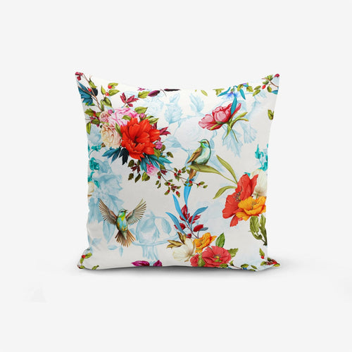 Set di 4 federe per cuscini decorativi Yasemin RKYK141 Multicolore, 43 x 43 cm