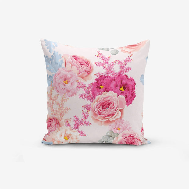 Set di 4 federe per cuscini decorativi Yasemin RKYK142 Multicolore, 43 x 43 cm (3)