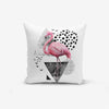 Set di 4 federe per cuscini decorativi Yasemin RKYK143 Multicolore, 43 x 43 cm (3)