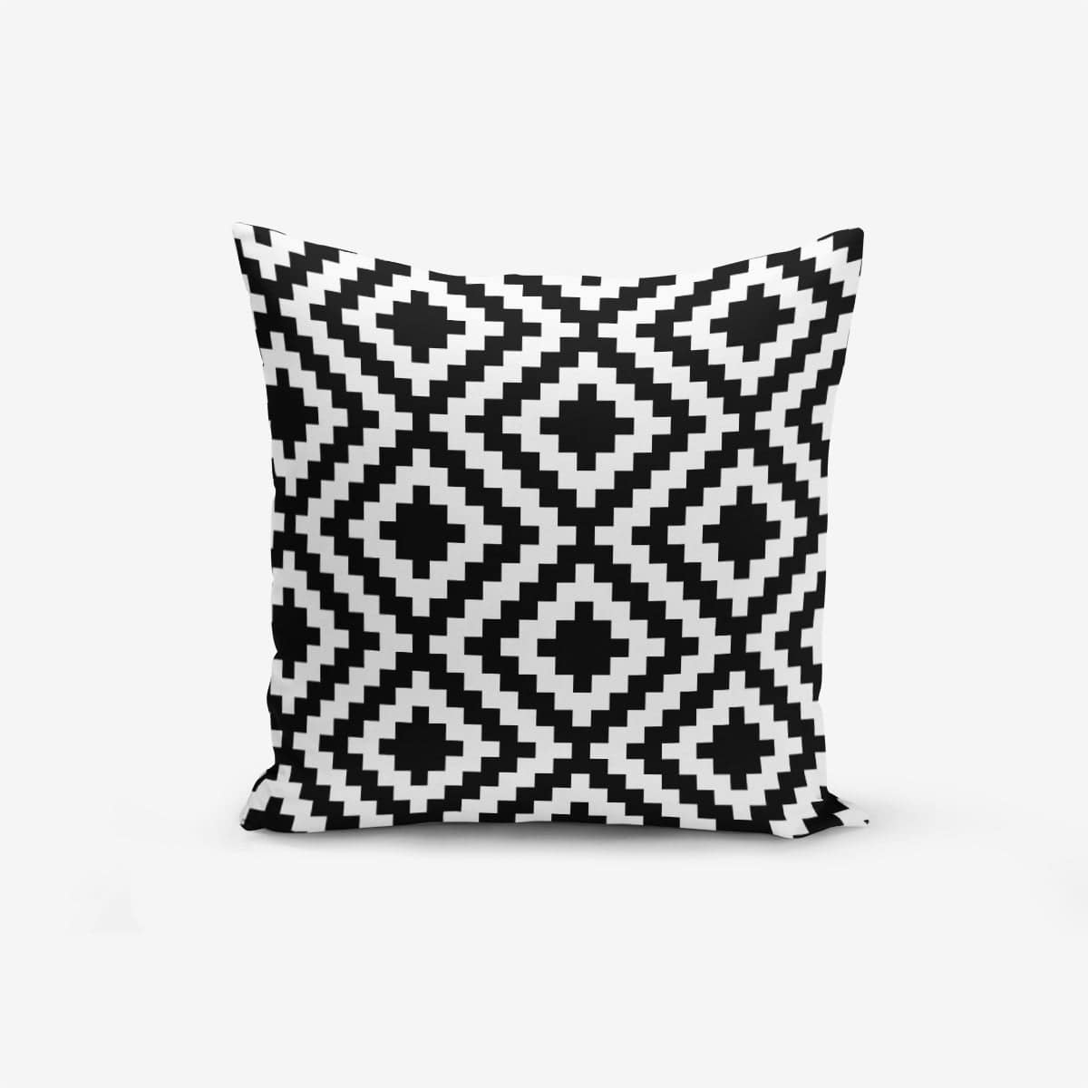 Set di 4 federe per cuscini decorativi Yldiko RKYK458 Multicolore, 43 x 43 cm (3)