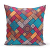 Set di 4 federe per cuscini decorativi Yldiko RKYK460 Multicolore, 43 x 43 cm (1)