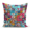 Set di 4 federe per cuscini decorativi Yldiko RKYK460 Multicolore, 43 x 43 cm (2)