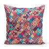 Hillkar Global Set di 4 federe per cuscini decorativi Yldiko RKYK460 Multicolore, 43 x 43 cm