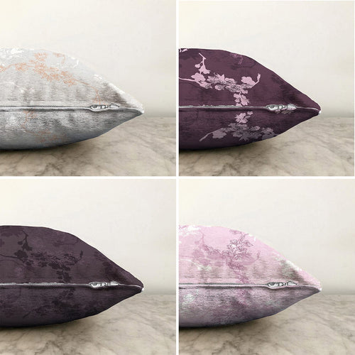Set di 4 federe per cuscini decorativi Zerrin RKYK293 Multicolore, 43 x 43 cm (1)