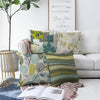 Set di 4 federe per cuscini decorativi Zerrin RKYK296 Multicolore, 43 x 43 cm