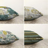 Set di 4 federe per cuscini decorativi Zerrin RKYK296 Multicolore, 43 x 43 cm (1)