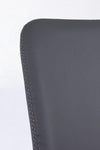 Set di 4 sedie da pranzo in ecopelle Pathos Grigio (6)