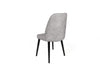 Set di 4 sedie da pranzo in velluto Alfa 438-V4 Grigio (2)