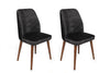Set di 4 sedie da pranzo in velluto Dallas 557-V4 Antracite (1)