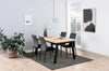 Set di 4 sedie da pranzo in velluto Demina Grigio (1)