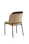 Set di 4 sedie da pranzo in velluto DR - 145 V4 Beige (2)
