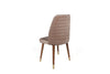 Set di 4 sedie da pranzo in velluto Hugo 384-V4 Beige (3)