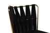 Set di 4 sedie da pranzo in velluto Kuşaklı-211 V4 Nero (4)
