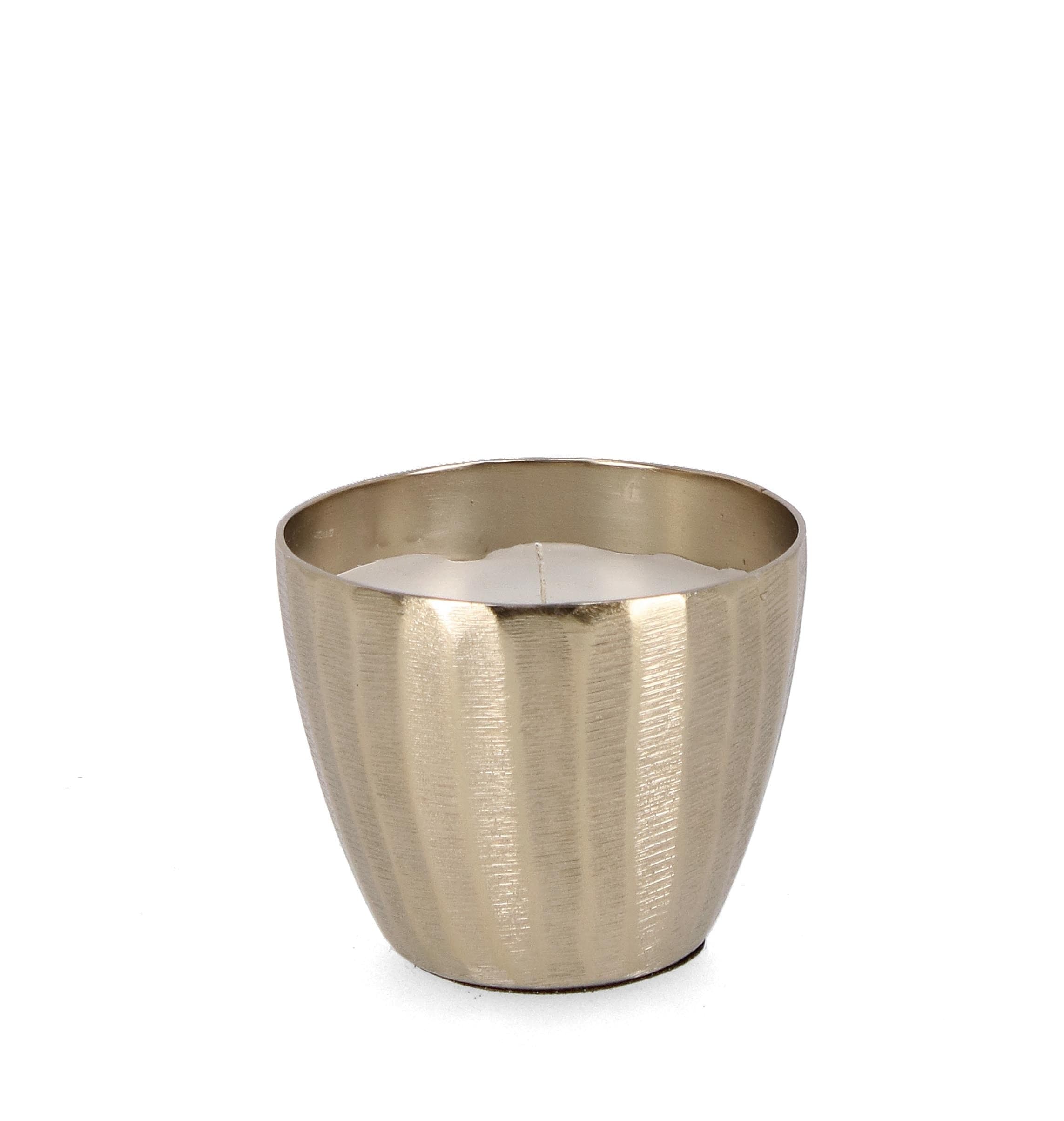Set di 6 candele decorative Chisel Shaped A Oro (1)