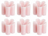 Set di 6 candele decorative Flower Rosa
