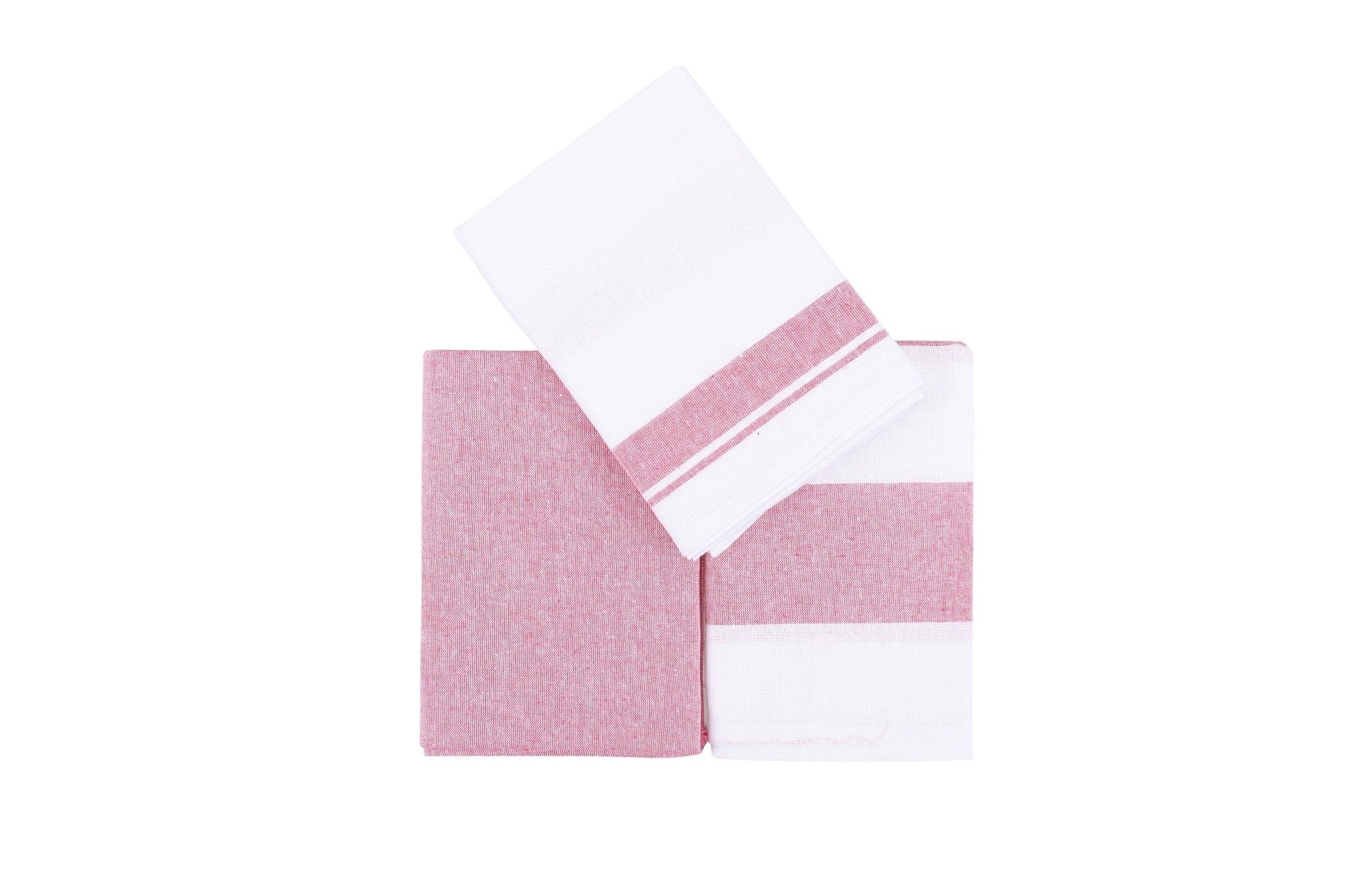 Set di 6 Strofinacci in cotone Pecete Rosa, 45 x 60 cm (3)