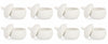 Set di 8 candele decorative Canister S Bianco (1)