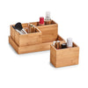 Set di accessori da scrivania, Bambù, 4 pezzi, L28xP17,7xH11 cm (4)