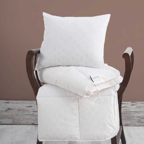 Set di piumino e guanciale per bambini Kacy Bianco, 95 x 145 cm
