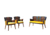 Set divano e 2 poltrone 4 posti in tessuto Etnik Multicolore (1)