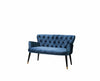 Set divano e 2 poltrone 4 posti in tessuto Vegas Blu (2)