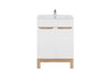 Set mobili da bagno Bali Bianco, 6 pezzi (1)