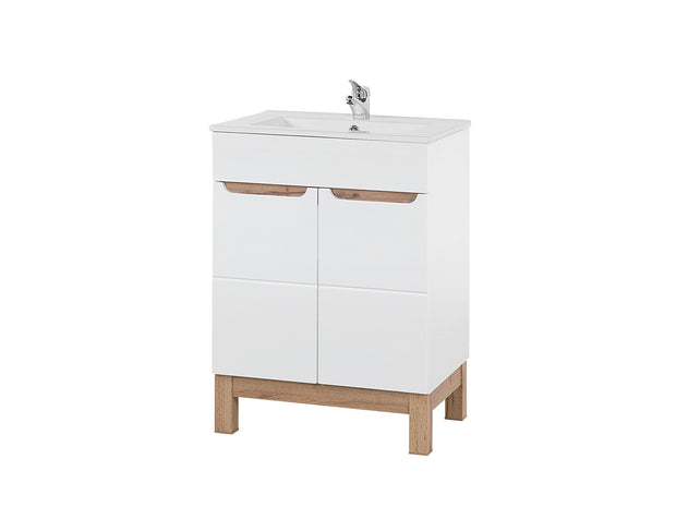 Set mobili da bagno Bali Bianco, 6 pezzi (2)