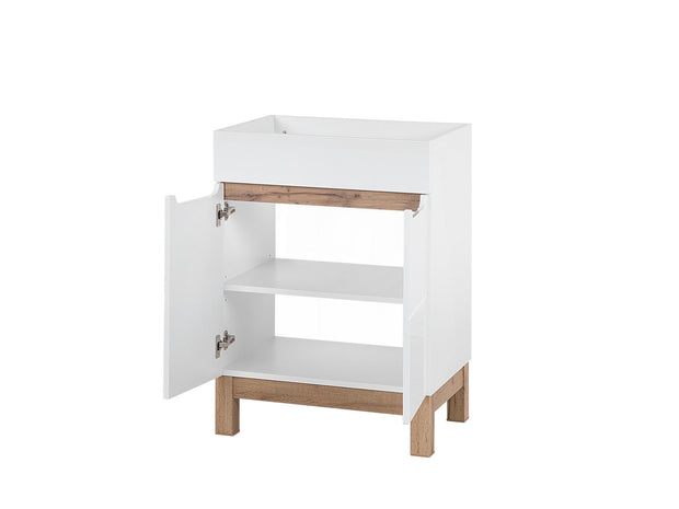 Set mobili da bagno Bali Bianco, 6 pezzi (3)