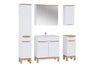 Set mobili da bagno Bali XL Bianco, 6 pezzi