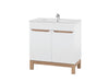 Set mobili da bagno Bali XL Bianco, 6 pezzi (2)
