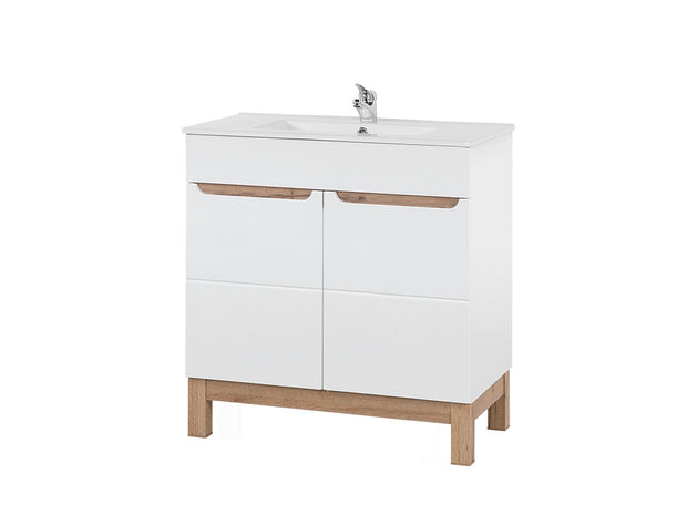 Set mobili da bagno Bali XL Bianco, 6 pezzi (2)