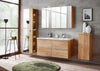 Set mobili da bagno Capri XL Quercia, 7 pezzi