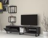 Set mobili soggiorno Denza Grigio, 3 pezzi (1)