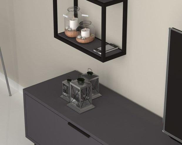 Set mobili soggiorno Denza Grigio, 3 pezzi (3)