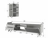 Set mobili soggiorno Doruk Bianco, 2 pezzi (3)