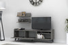 Set mobili soggiorno Doruk Grigio, 3 pezzi (2)