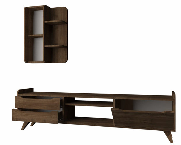 Set mobili soggiorno Doruk Noce, 2 pezzi (3)