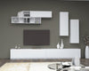Set mobili soggiorno Ege Bianco, 5 pezzi (2)