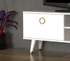 Set mobili soggiorno Eylul Bianco, 2 pezzi (3)