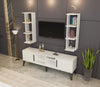 Set mobili soggiorno Istanbul Bianco, 3 pezzi (2)