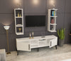 Set mobili soggiorno Istanbul Bianco, 3 pezzi (3)