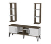 Set mobili soggiorno Istanbul Noce, 3 pezzi