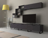 Set mobili soggiorno Losta Grigio, 2 pezzi (1)