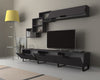 Set mobili soggiorno Losta Grigio, 2 pezzi (2)