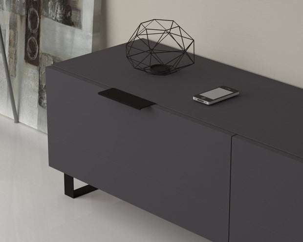 Set mobili soggiorno Losta Grigio, 2 pezzi (3)