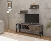 Set mobili soggiorno Malen Antracite, 3 pezzi (2)