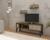 Set mobili soggiorno Malen Noce, 3 pezzi (2)