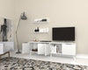 Set mobili soggiorno Mast Bianco, 3 pezzi (2)