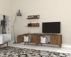 Set mobili soggiorno Mast Noce, 3 pezzi (1)