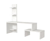 Set mobili soggiorno Serra Bianco, 2 pezzi (1)